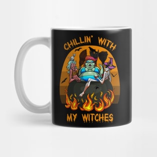 Chillin' with my witches Mug